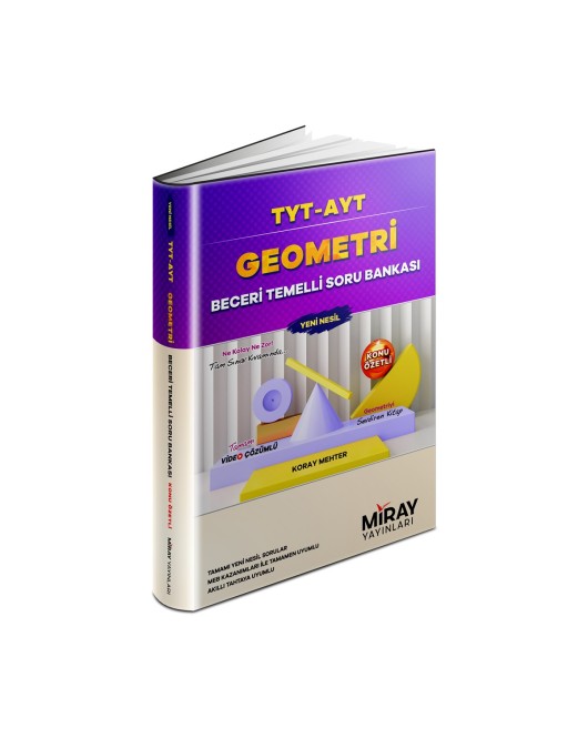 Miray Yayınları Tyt-Ayt Geometri Beceri Temelli Soru Bankası